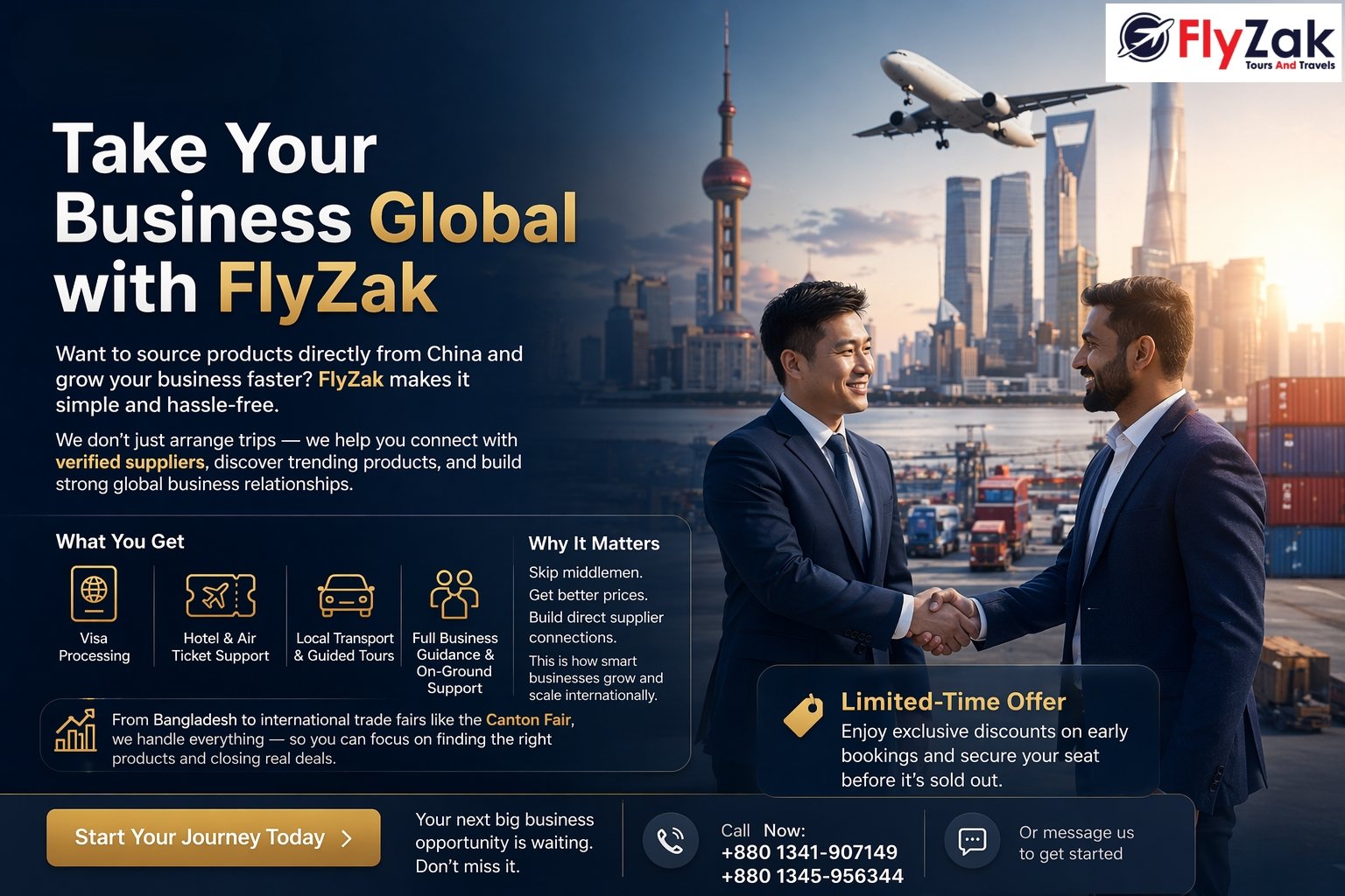 Take Your Business Global with FlyZak