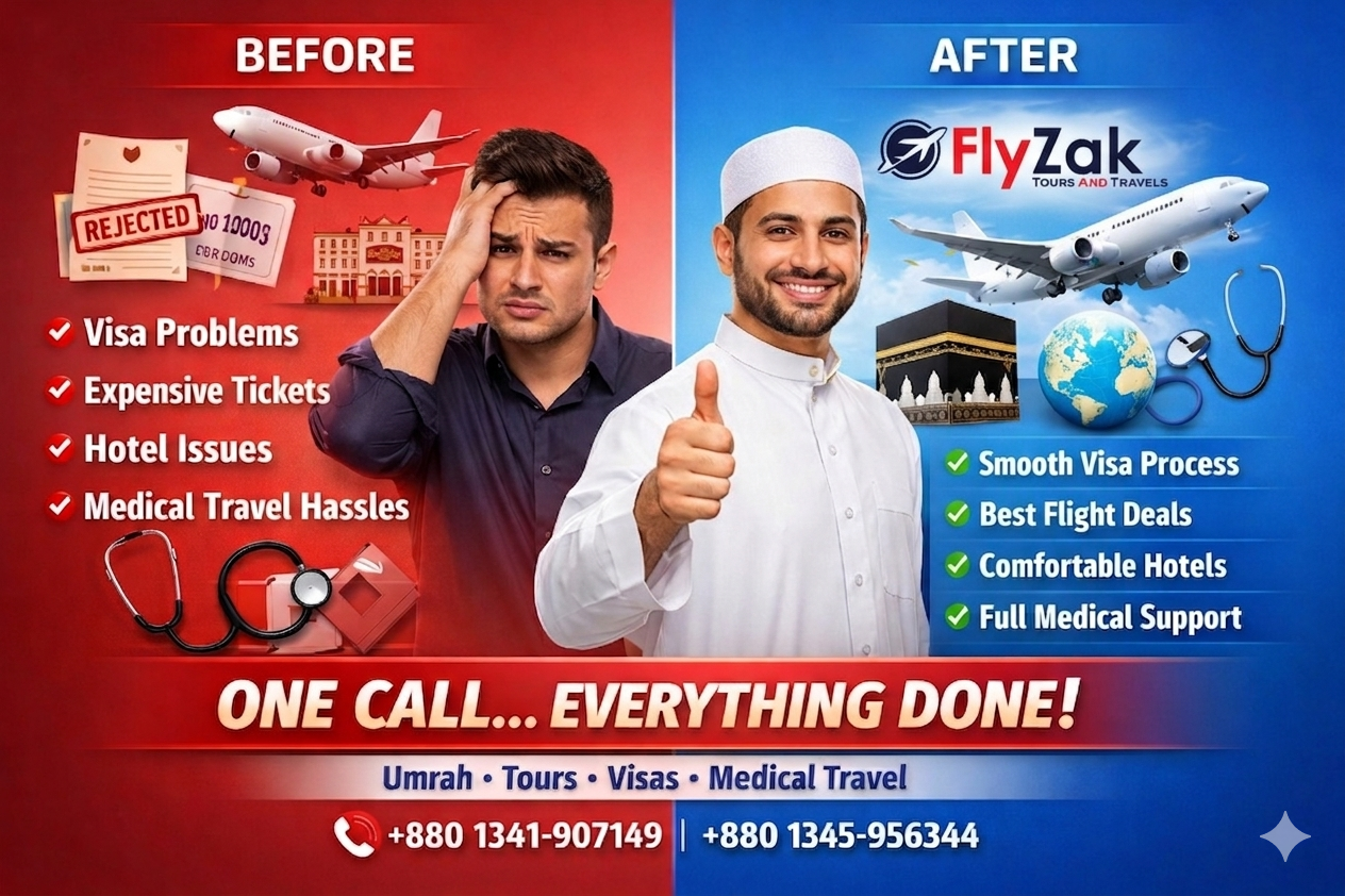 One Call… Everything Done – Travel Made Simple with FlyZak